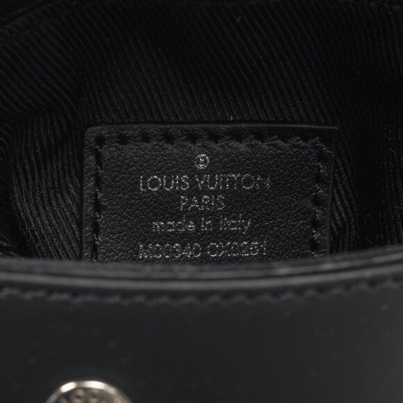 Louis Vuitton Mini Steamer Eclipse Monogram Canvas Pouch Bag - Picture 8 of 9